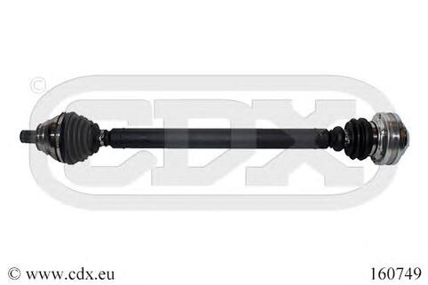 DRIVE SHAFT WITH CONSTANTVELOCITY JOINTS