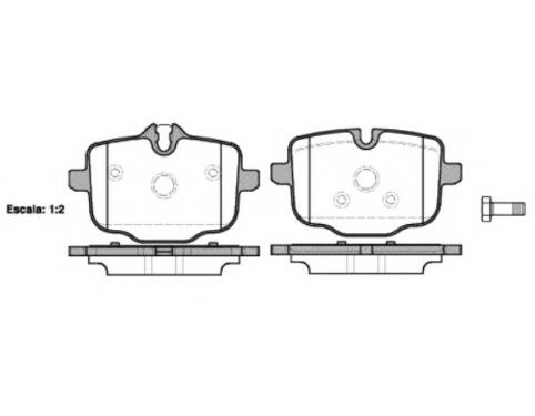 Repair kit, brake pads