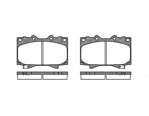 PAD KIT, DISC BRAKE, FRONT