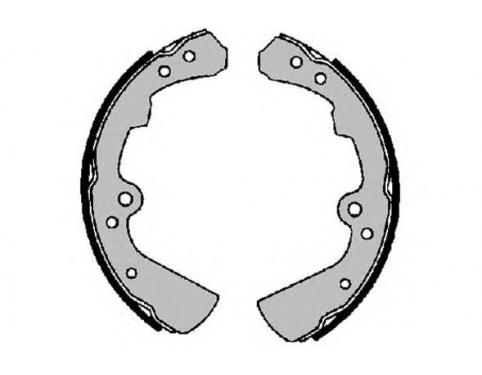 1 set of brake pads for discbrakes