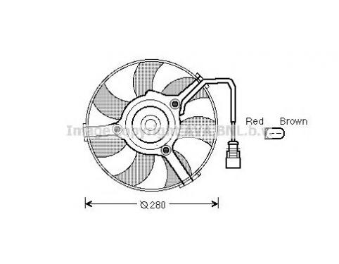 Fan, radiator