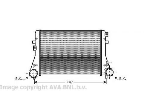 Intercooler, charger