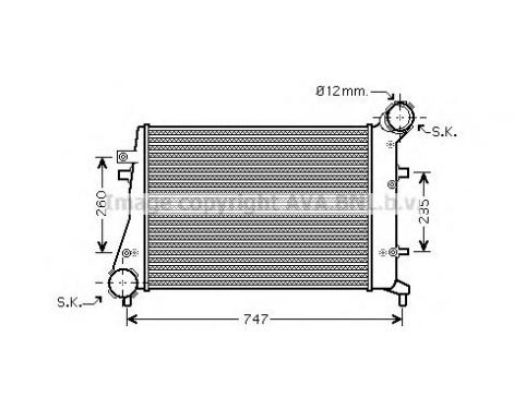 Intercooler, charger