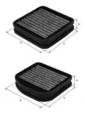 Filter, interior air