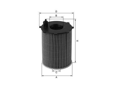 OIL FILTER FILTER ELEMENT ASSY + BOX
