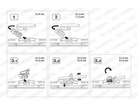 Wiper Blade 19″