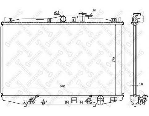 RADIATOR COMP. (DENSO)