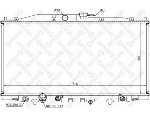 RADIATOR COMP. (DENSO)