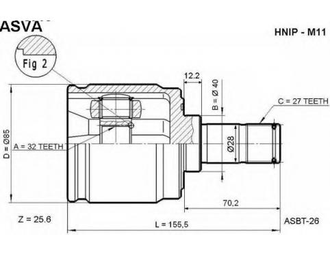 JOINT COMP, INBOARD