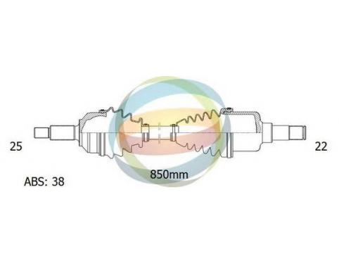 JOINT ASSY-CV RH