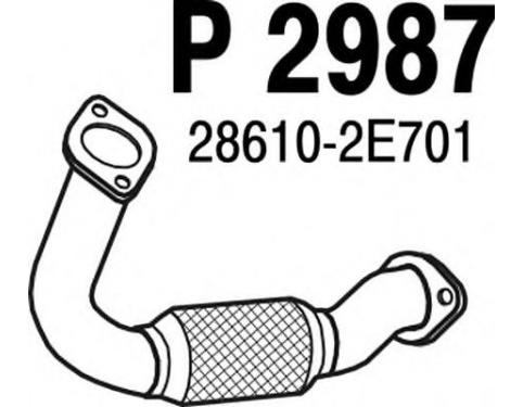 PIPE – EXHAUST, FRT