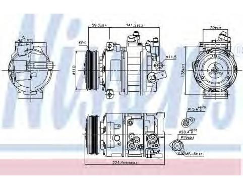 COMPRESSOR, AIR CONDITIONING