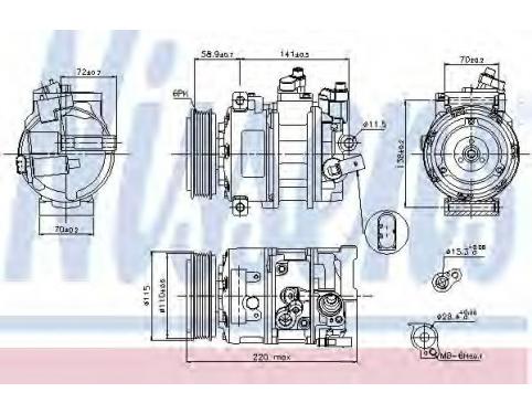 Compressor, air conditioning