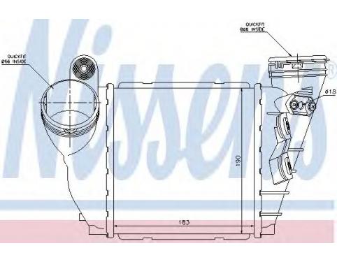 Intercooler, charger