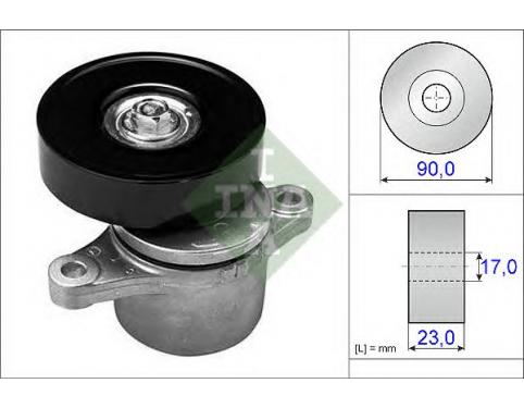 Belt Tensioner, v-ribbed belt