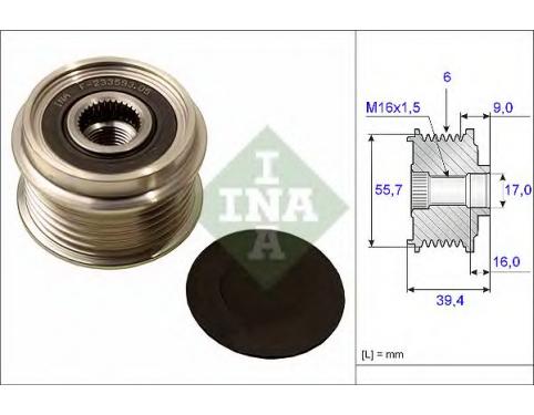 Alternator Freewheel Clutch