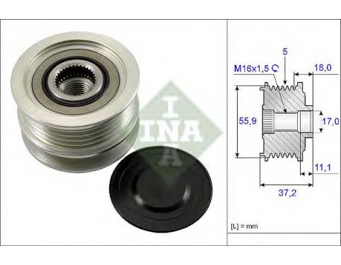 Alternator Freewheel Clutch