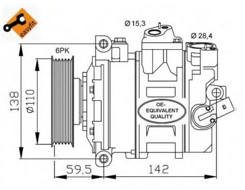 Compressor, air conditioning