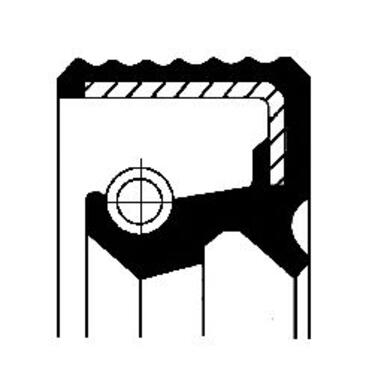 Shaft Seal, manual transmission; Seal, releaser shaft