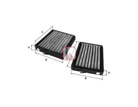 Filter, interior air