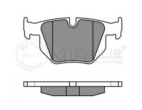 Rear Brake Pad Set