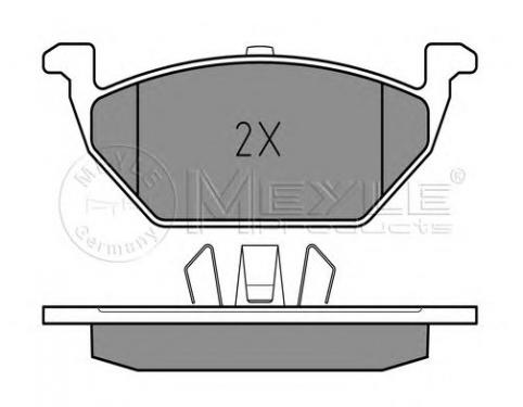 1 SET OF BRAKE PADS FOR DISK BRAKE ECO