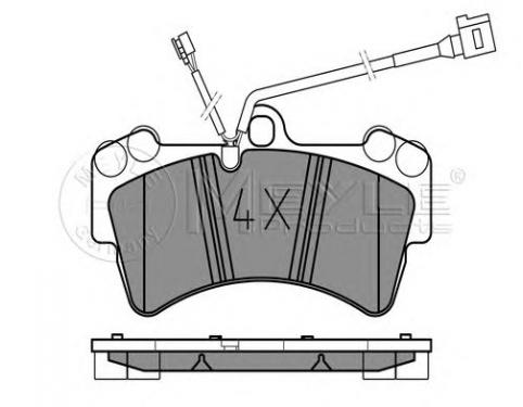 Front Brake Pad Set