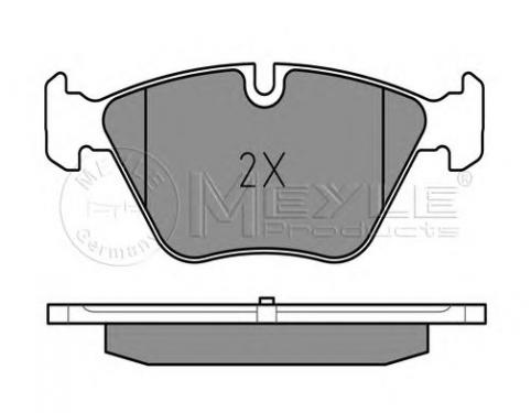 Repair kit, brake pads asbestos-free
