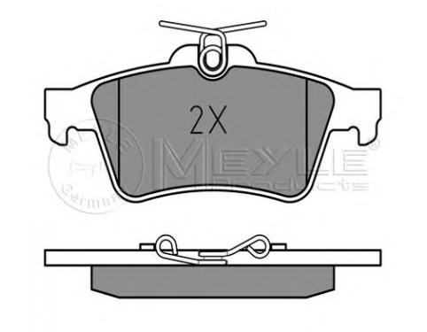 Rear Brake Pad Set
