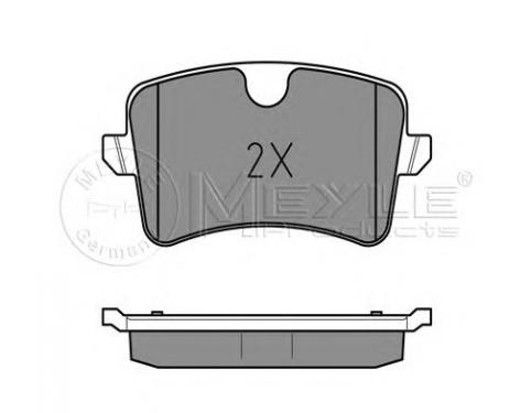 Rear Brake Pad Set