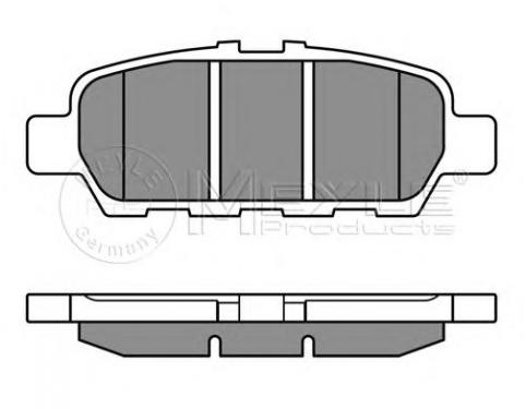 Rear Brake Pad Set
