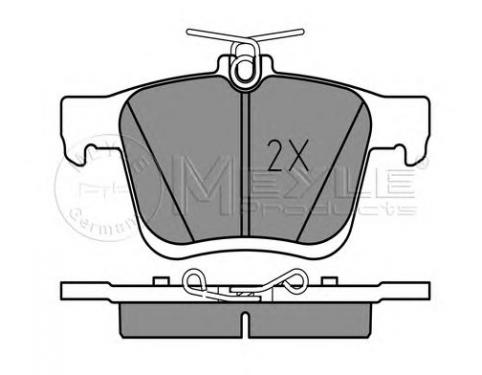 Rear Brake Pad Set