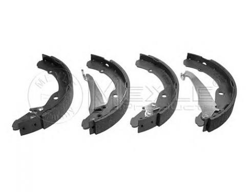 1 Set: Brake Shoes With Linings
