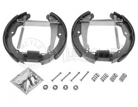 1 SET: BRAKE SHOES WITH LININGS