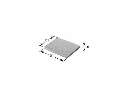 FILTER INSERT WITH ODOUR ANDHARMFUL SUBSTANCE FILTER 'ECO'