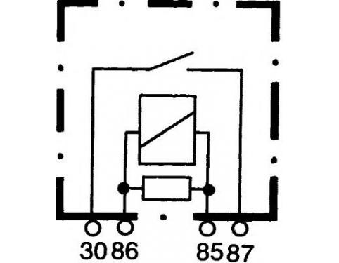 Relay, main current