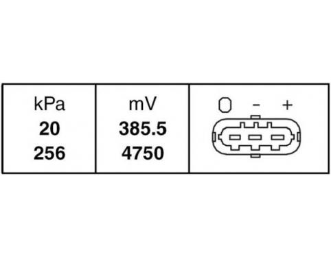 Sensor, boost pressure; Sensor, boost pressure