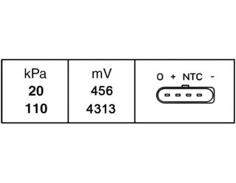 Sensor, intake manifold pressure