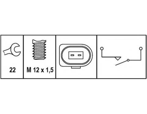 SWITCH FOR REVERSING LIGHT