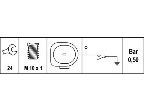 Sender Unit, oil pressure