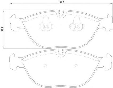 Brake Pad Set