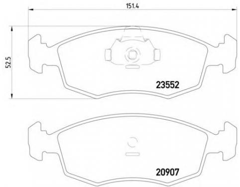 Brake Pad Set