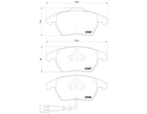 Front Brake Pad Set