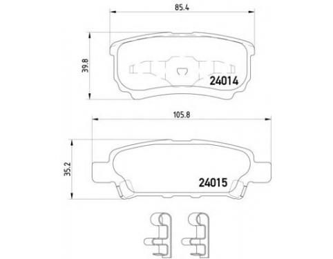 Brake Pad Set