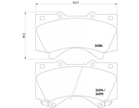 Brake Pad Set