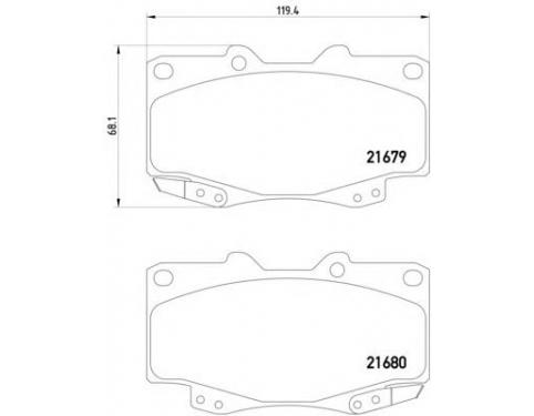 Brake Pad Set