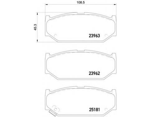 Front Brake Pad Set