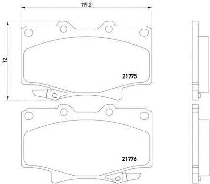 Brake Pad Set