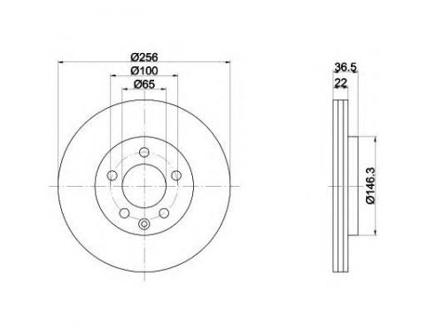 Front Brake Disc