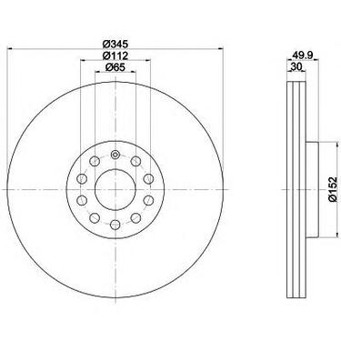 Front Brake Disc